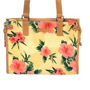 Jamaica Bay | Tropical Fabric Shoulder Bag